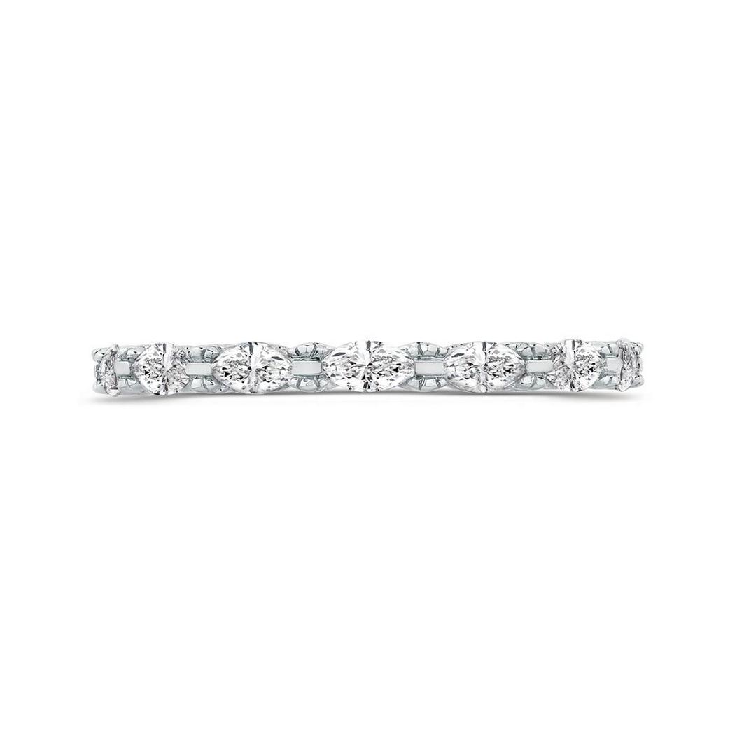 14K White Gold Marquise Diamond Wedding Band   38444FD9 C27D E17F D3BCB340A9DB6E0E 